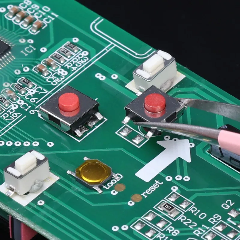 Auto-Fernbedienung, Touch-Schalter, 10 Stile, Autoschlüssel, Knopf, Touch-Mikroschalter mit Box, Audio, Computer, TV, PCB, Drucktastenschalter