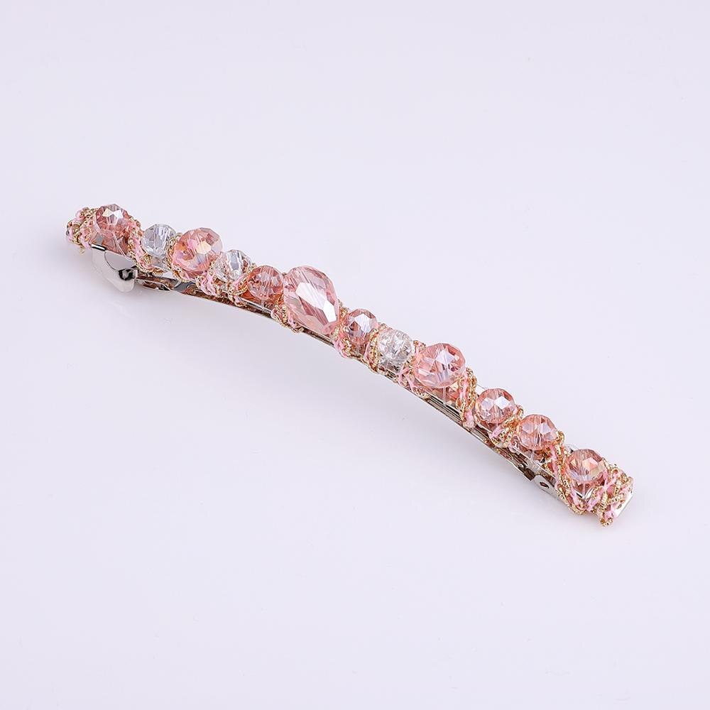 Aurstria-bandeau cheveux cristal arc-en-ciel | Accessoire pour mère de mariée, 14 couleurs, avec larges bords, strass,: 014