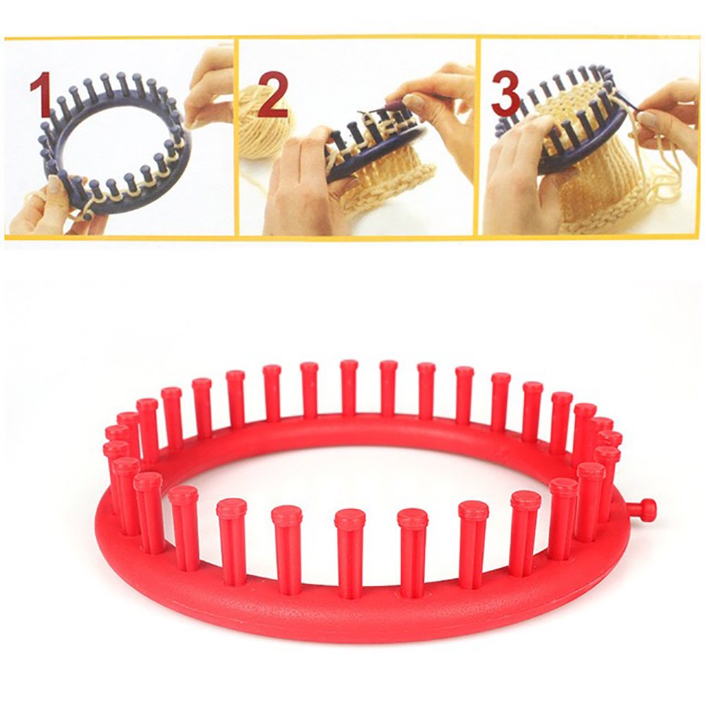 Knitting Machine Sewing Material Accessories Loom Needlework Kit Tools Circular To knit Weaving Handmade Scarf Sock Suture DIY