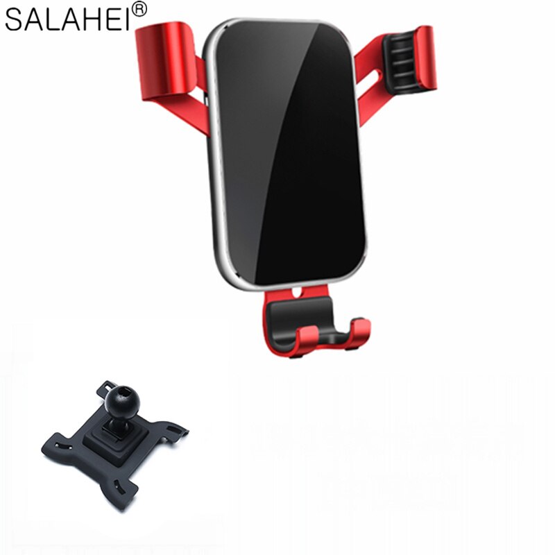 Mobiele Telefoon Houder Voor Mercedes Benz Gle Gls Dashboard Mount Gps Phone Holder Clip Clamp Stand In Auto Interieur accessoires: red