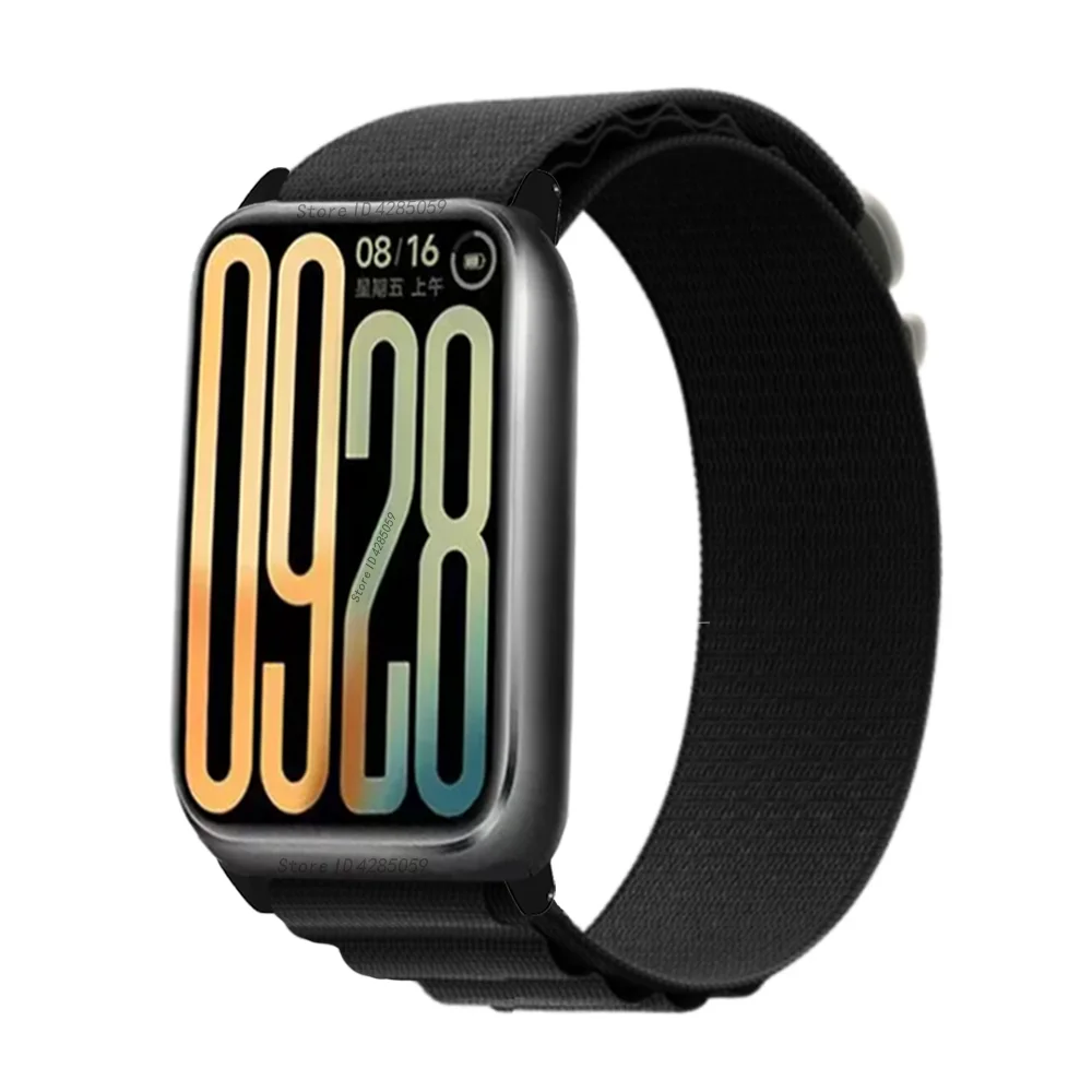 Correa de nailon para reloj inteligente Xiaomi Mi Band 9 Pro/8 Pro, pulsera deportiva para Redmi Watch 5 4, accesorios