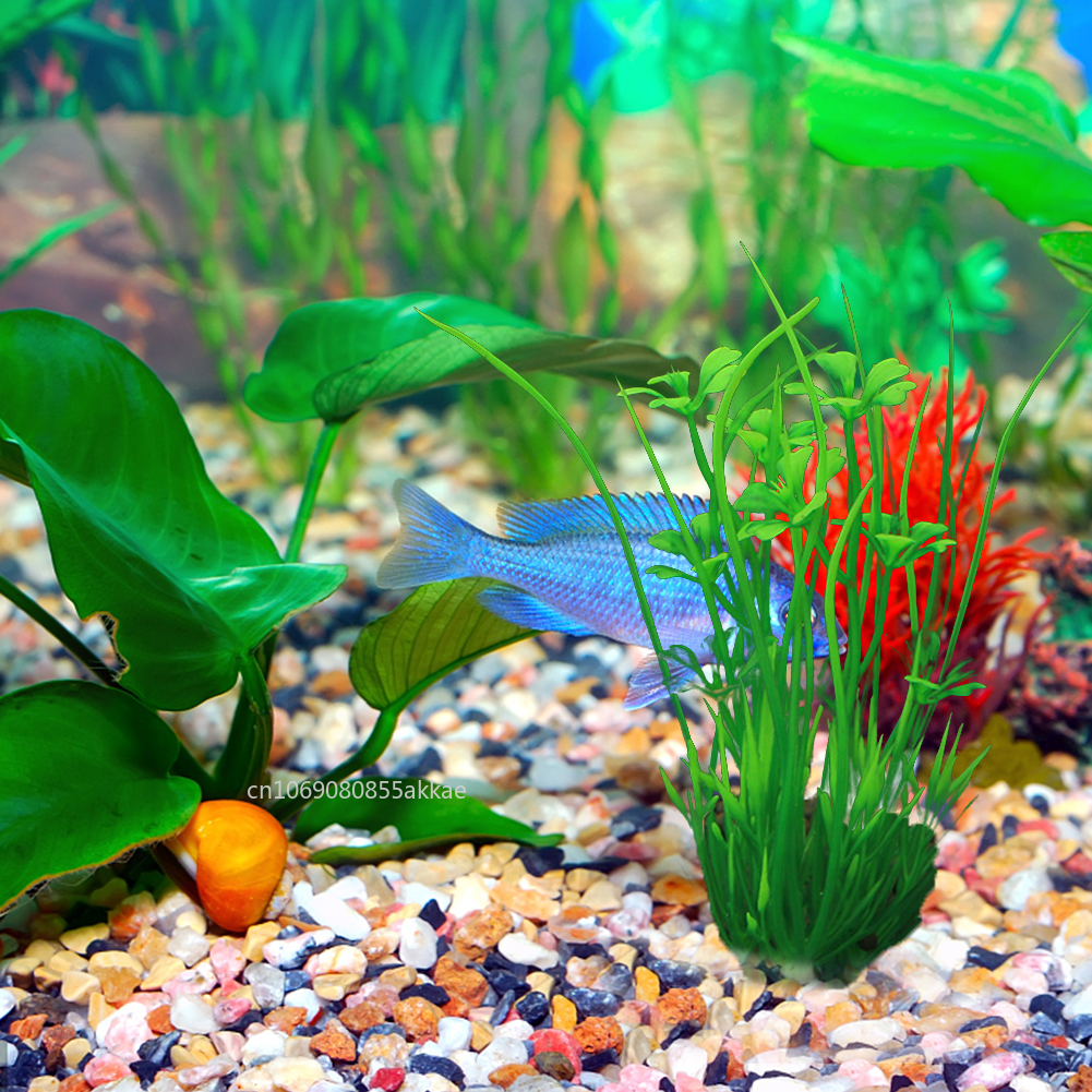 Unterwasser Künstliche Pflanze Wasser Ornamente Lebensechte Simulation Blumen Pflanzen Für Aquarium Fischglas Landschaftsbau Dekoration