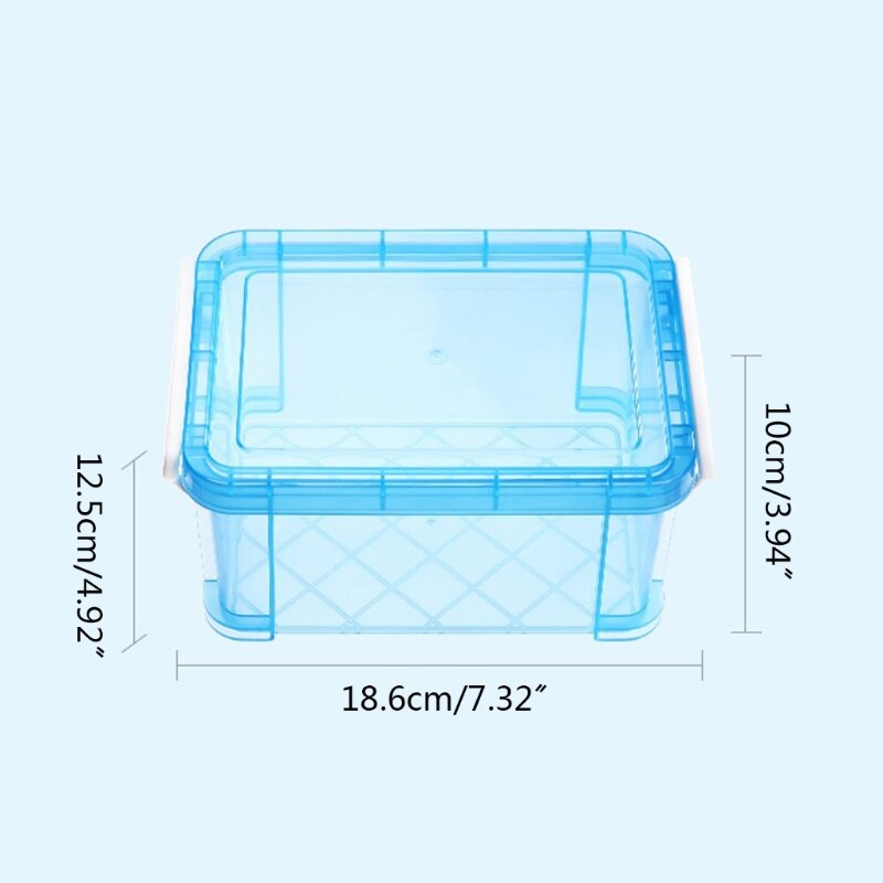 Waterproof Index Cards Holder 500 Cards Capacity Flashcards Storage Container