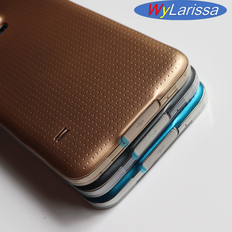 Full Housing Case Set for Samsung Galaxy S5 G900F - Front Back Middle Frame Adhesive