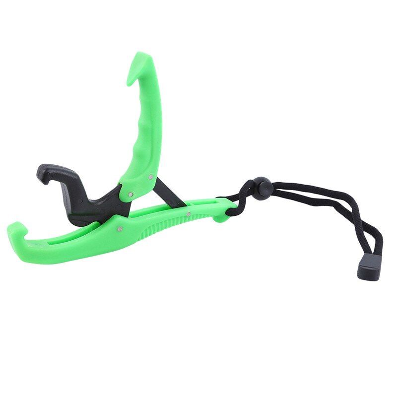 6/9 Inch Practical Fish Catch Tool Fishing Lip Grip Floating Clamp Holder Pliers Controller Fishing Tools: green 6in