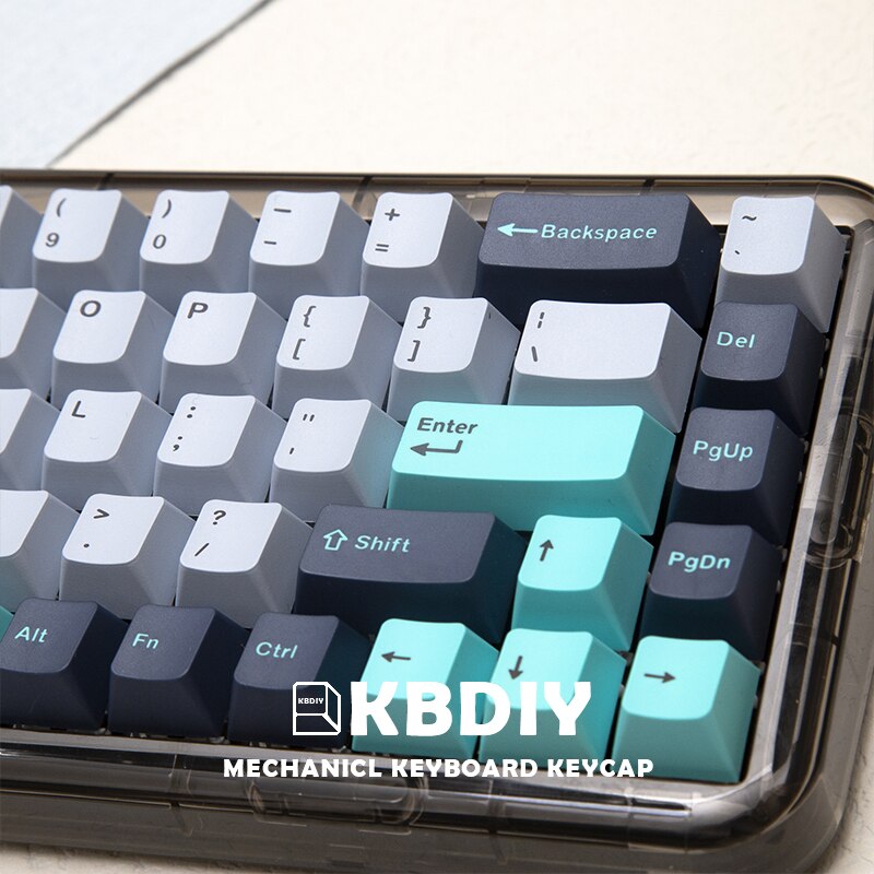 KBDiy Double Shot PBT Keycaps OEM Profile 135 Keys Hammerhead Custom GMK Keycap for DIY Mechanical Keyboard DYE-SUB 61 Key Caps