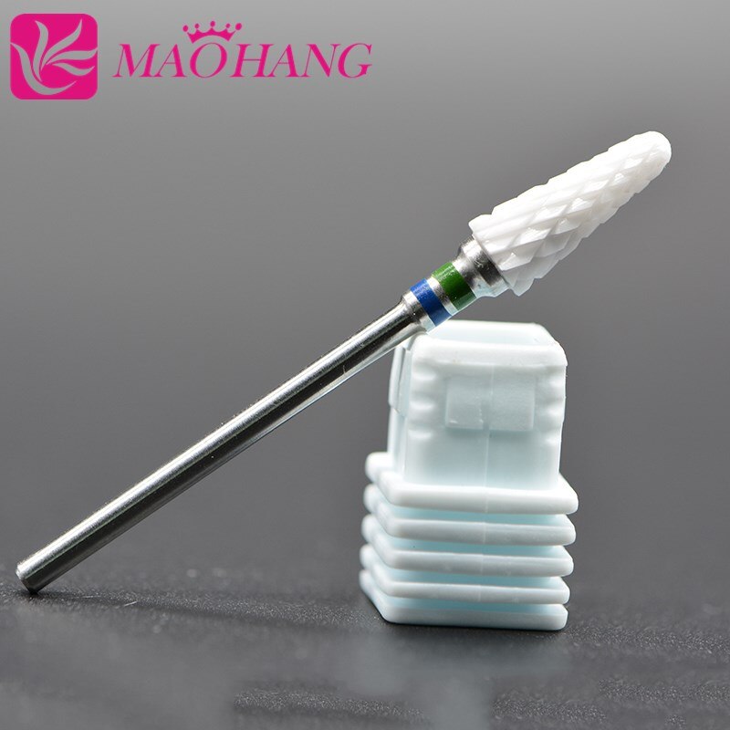 MAOHANG Pro Keramische Nozzle Gemalen Nail Boor Nail File Boren Voor Nail Art Elektrische Manicure Pedicure Machine gereedschap
