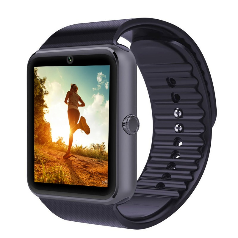 GT08 Bluetooth Intelligente Della Vigilanza Del Wristband SIM Carta di TF Del Telefono MP3 Smartwatch Per Apple iOS Android di SMS/chiamata di Promemoria Per Il Fitness macchina fotografica