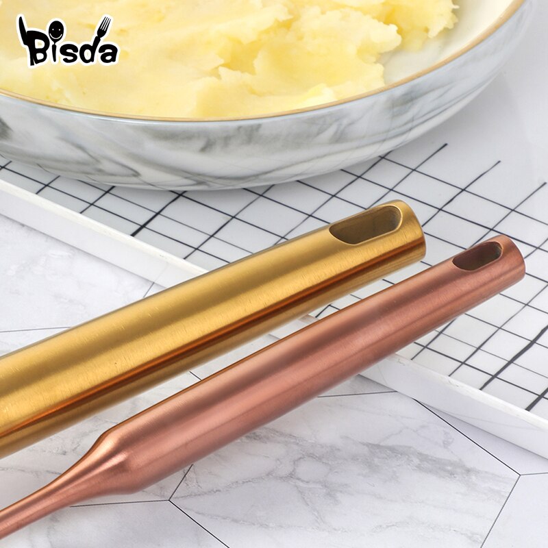 Pomme de terre Masher inox purée poussoir ustensiles de cuisine fruits légumes broyeur deux styles Presser Gadget de cuisine