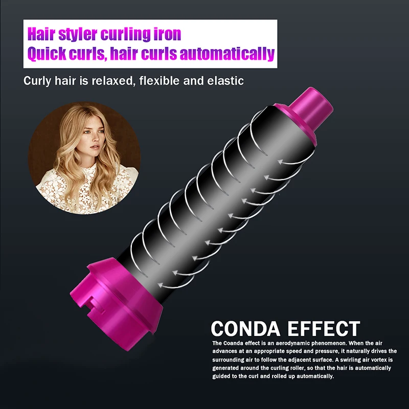 per Dyson Airwrap 5 in 1 asciugacapelli impostato pettine caldo ferro arricciacapelli professionale piastra per capelli strumento per lo messa in piega asciugacapelli per uso domestico