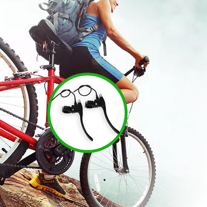 1 coppia Bici Elettrica Leva Del Freno Della Bicicletta di taglio-spento di Leve Freno Parti di Ciclismo per Bici Elettrica scooter