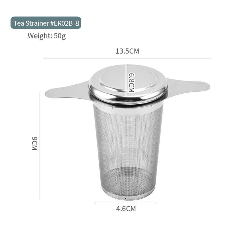 Infusor de té de acero inoxidable, difusor de hojas de té, colador de bola de condimentos de especias, tetera, filtro de café de malla fina, accesorios de cocina