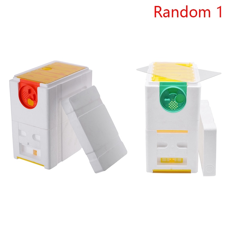 Honey Beehive Frames Beekeeping Box Bee Hive King Pollination Box Bee Mating Copulation Box Beekeeping Equipment