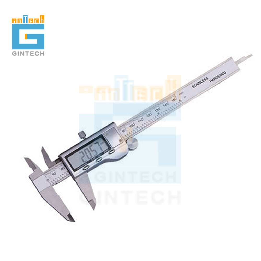 stainless digital vernier caliper 0-150mm 0-200mm Accuracy 0.01 full metal stainless steel electronic vernier caliper
