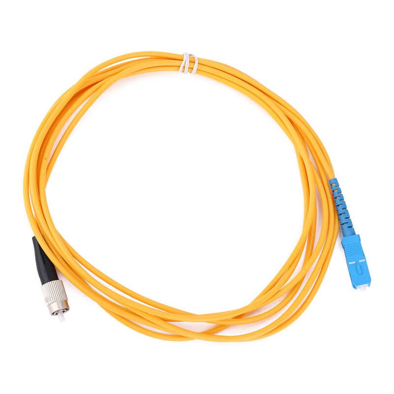 Optical Fiber Cable SC/PC- FC/PC Fiber Jumper Broadband Connection Computer Electronic Equipment Internet Connection