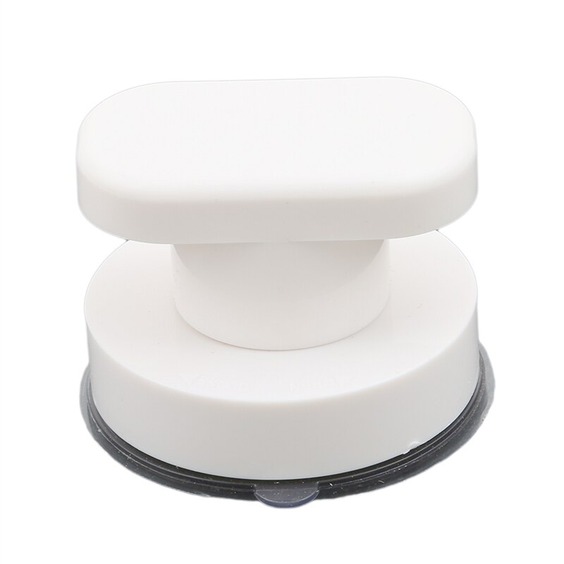 Poignée blanche à ventouse pour porte coulissante, couvercle de toilette, accessoires de salle de bains