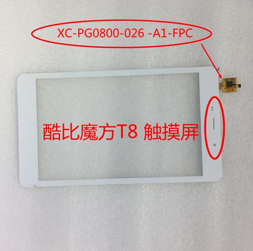 8 & #39 ;& #39 ; tablet-pc xc -pg0800-026-a1- fpc touchscreen-digitizer-glas-touchpanel für cube  t8 ultimate  / t8 plus