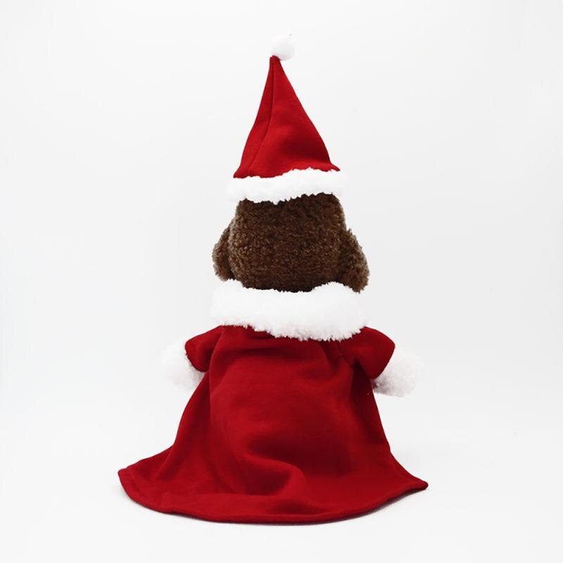 Disfraces de perro mascota disfraz de Navidad divertido de Santa Claus para perros gatos invierno cálido ropa para perro Chihuahua Pug Yorkshire ropa TSFH