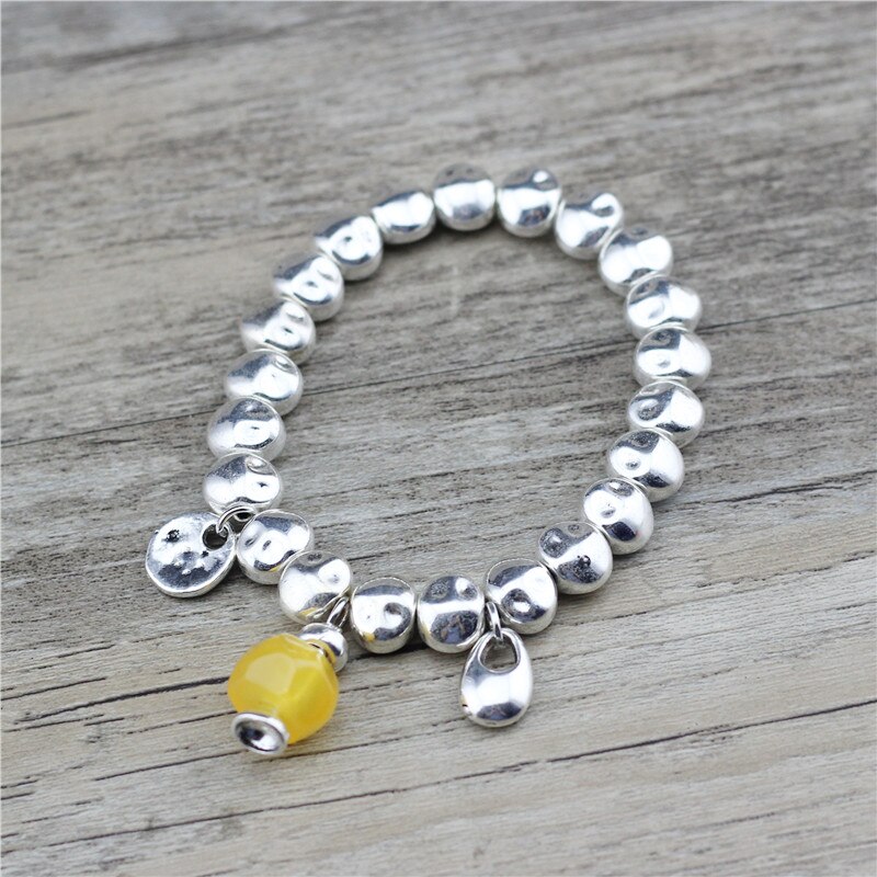 Anslow sieraden verstelbare kralen water hart bijoux bedels armband voor vrouwen meisjes hars snoep laag 0814lb