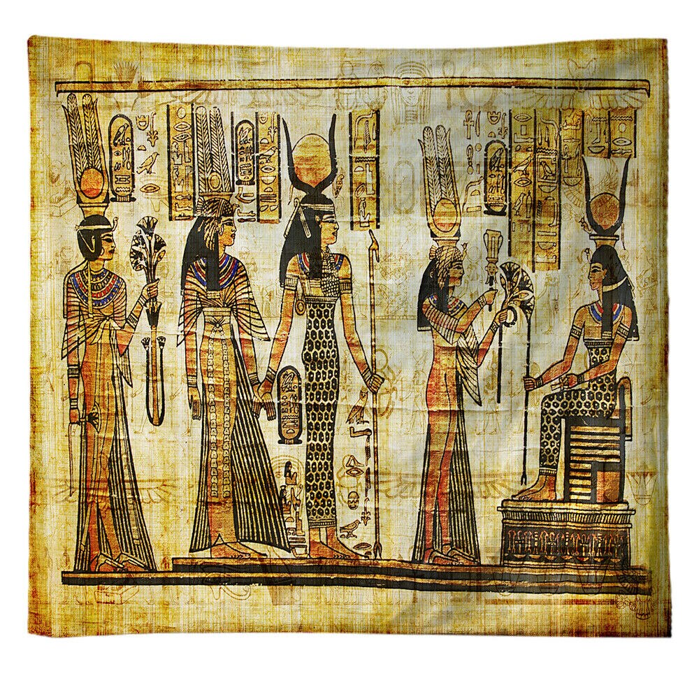 Ancient Egyptian Egypt Tapestry Wall Hanging Home Dorm Decor Bedspread Throw Art: 7