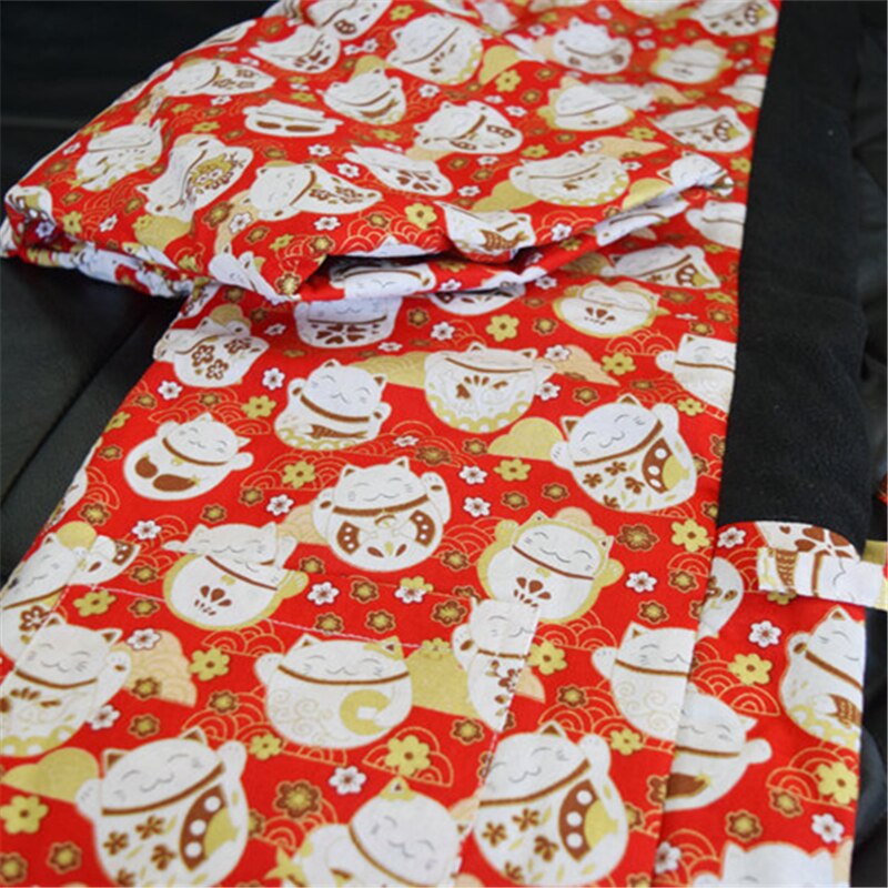 Japanese Winter Hanten Thick Warm Cotton-Padded Traditional Haori Women Kimono Style Loose Overcoat Female Retro Yukata