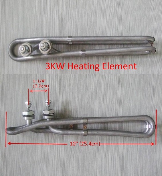 Tub Spa Heater Onderdelen-3kw Verwarmingselement Fit Balboa Gecko Grote H30-R1 3KW Verwarmingselement