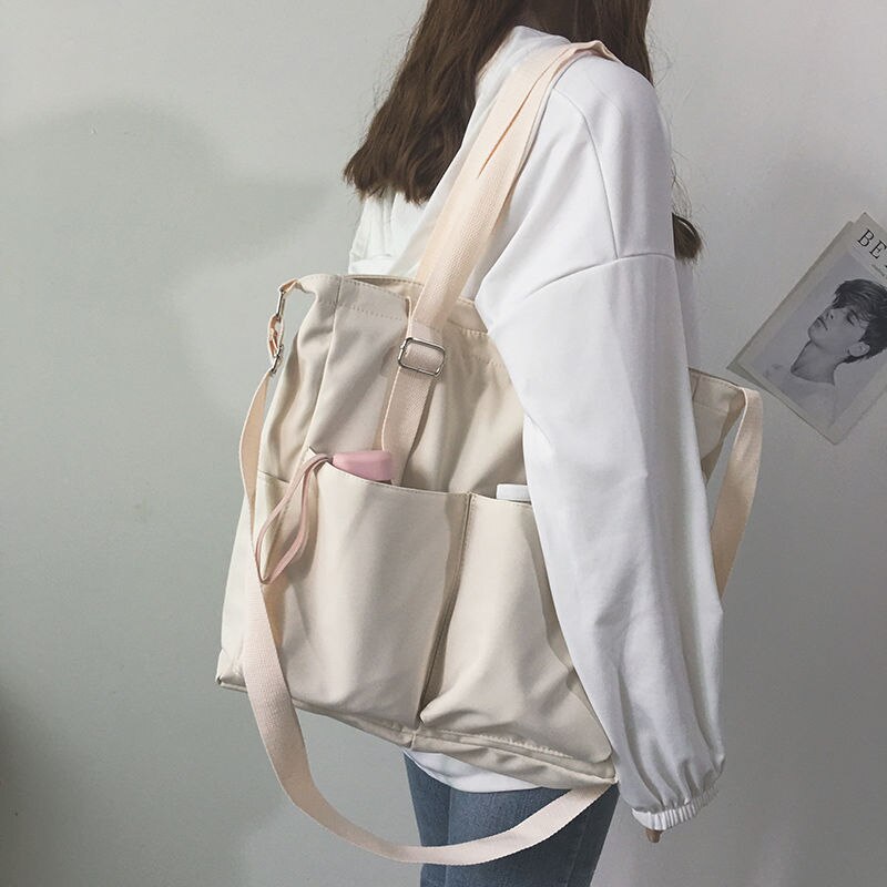 Oxford – sac à bandoulière multifonction pour femmes, sac seau étanche, fourre-tout en tissu de grande capacité, grand sac à main de voyage