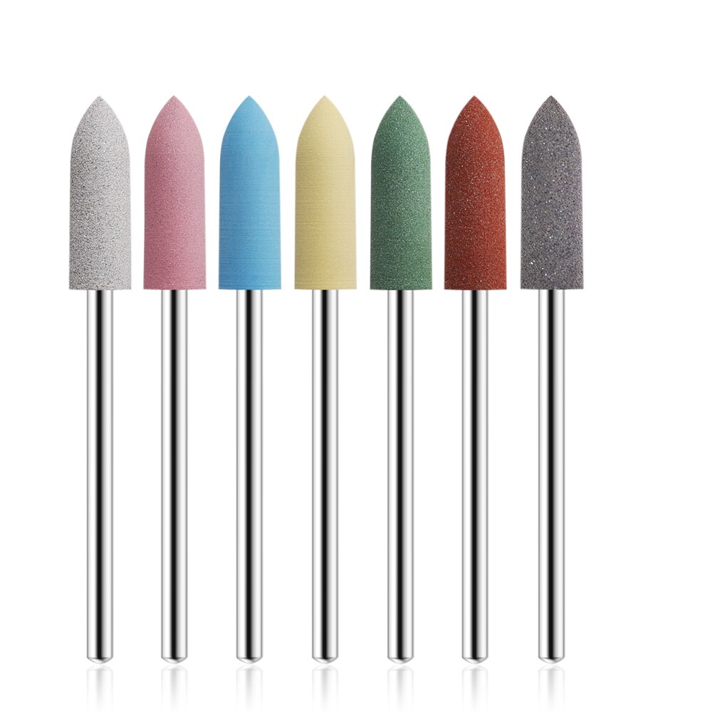 Rolabling Gummi Silikon Fräsen Nagel Kunst Cutter Polieren Puffer Dateien Elektrische Manikübetreffend Maschine Bohrer Pedikübetreffend Werkzeuge