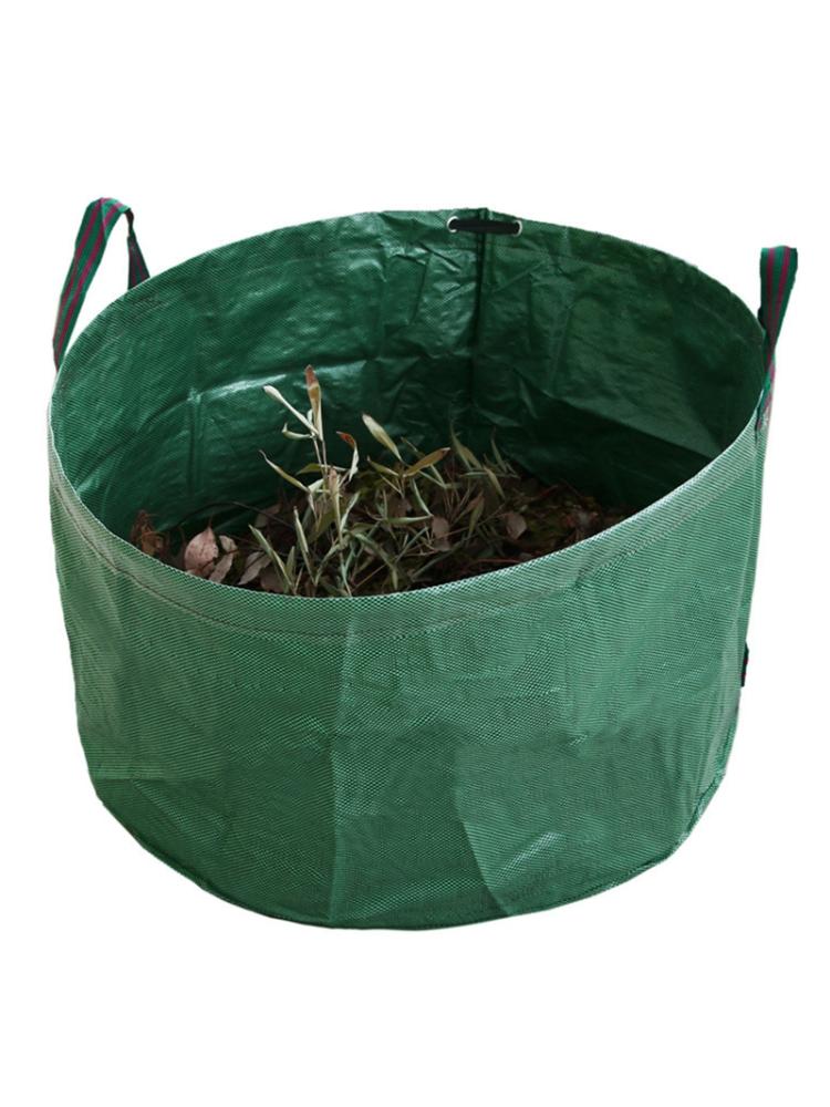 63 Gallon Large Garden Plant Grow Bag Heavy Duty Reusable DIY Planting Waste Bag X4YE