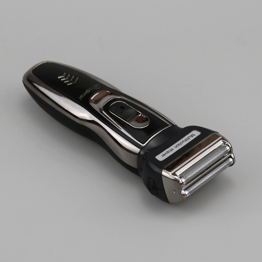 Afeitadora eléctrica 3 en 1 para hombre, Afeitadora eléctrica recargable para limpieza de rostro, maquinilla de afeitar eléctrica para hombres, juego de máquina de afeitar con cabezal de corte para Barba