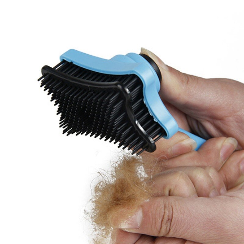 Cepillos de pelo desmontable para mascotas, cepillo de pelo medio corto para perros, Accesorios de belleza, peine para gatos, herramienta de aseo
