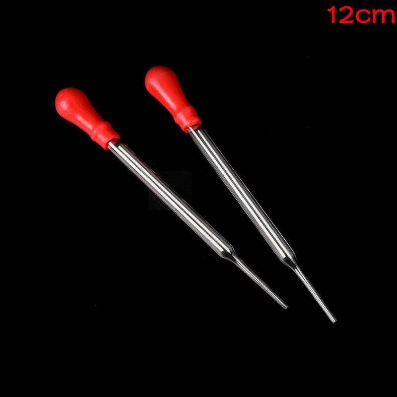 1Pcs Glass Dropper Medicine Pipette Durable Silicone Head Liquid Dropper Burette Transfer Pipette Lab Supplies 9/10/12/15/17/18: 12cm