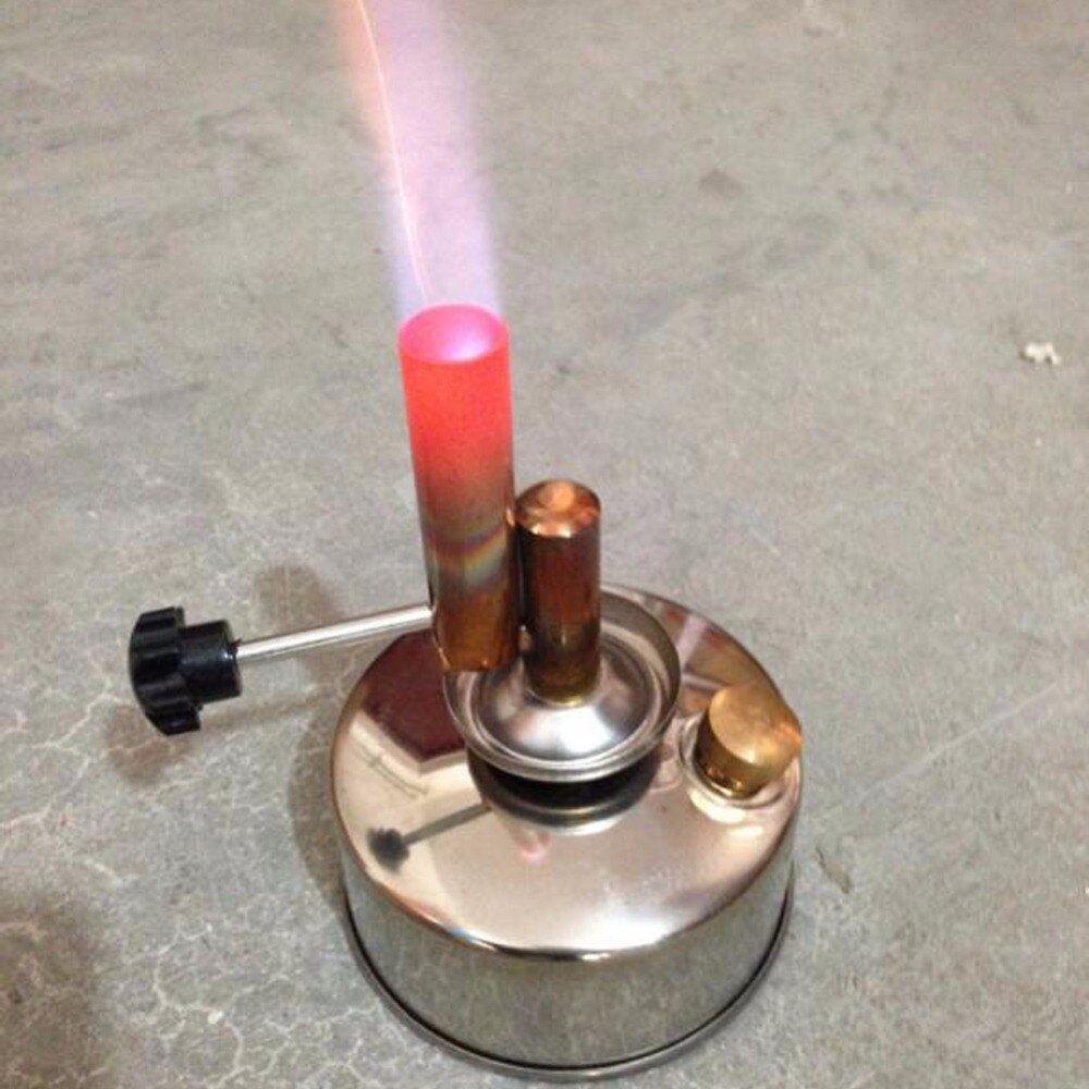 Messing alkohol lampe blow fakkel alcohol blast burner 150ml lab udstyr opvarmning