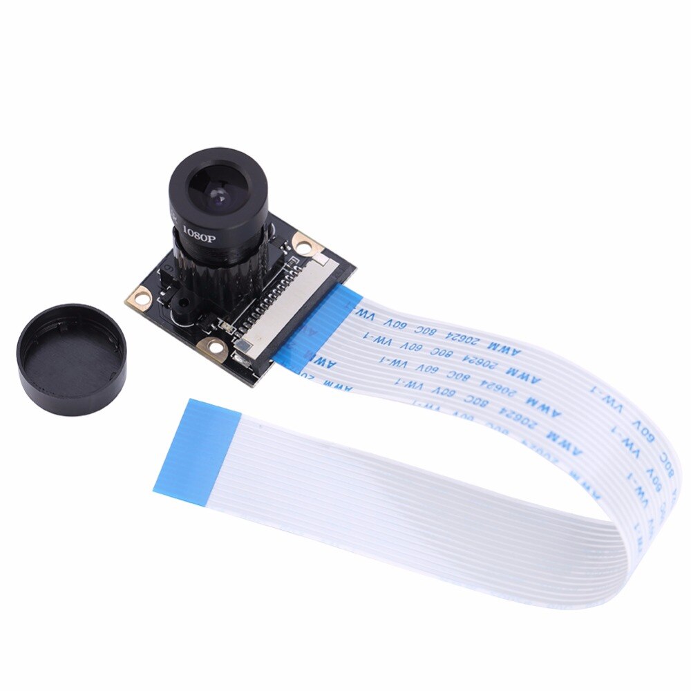 Raspberry Pi Camera 5MP OV5647 1080P Video Camera Focal Verstelbare met FFC Kabel voor Raspberry Pi 4 3 Model B Pi 4B 3B Plus 3B +