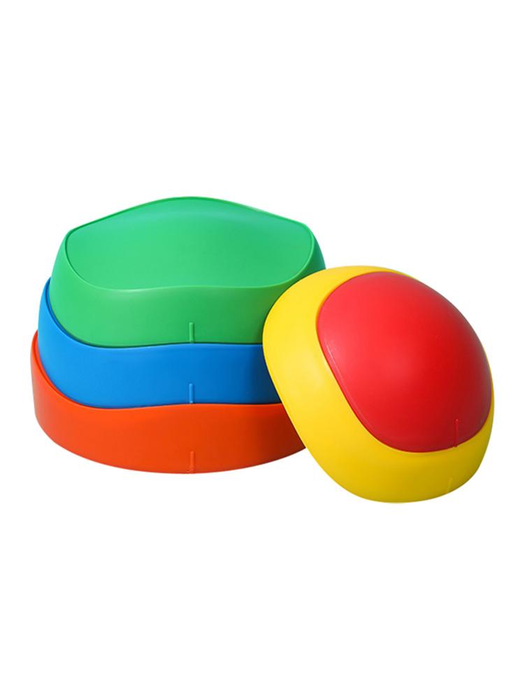 freundlicher Gleichgewicht treten Steine Nicht-Unterhose Stapelbar Tragbare Welle Blöcke für ÜSpund Gleichgewicht & Koordination