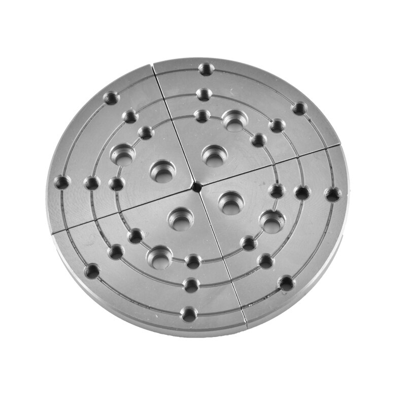 5 inch platte kaak voor mini draaibank houtbewerking, machine tool accessoires Platte Kaak Extension System Suits 4 Kaken Hout Draaibank Chuck