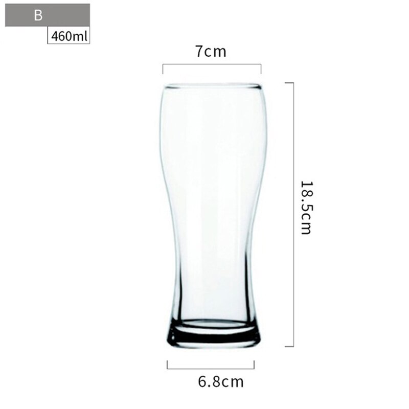 340-460 ml olut lasit kuppi tulppaani klassikot oluen juominen ktv aamiainen maito kahvi vesi muki barware juomatarvikkeet retro baarityyli: B