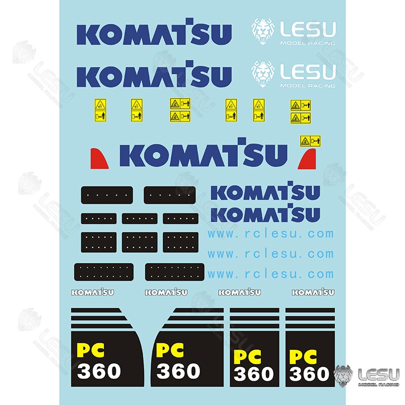 Pièce Décorative De Cabine LESU Pour Excavatrice RC 1:14 - Neuf, Pour Modélisme DIY