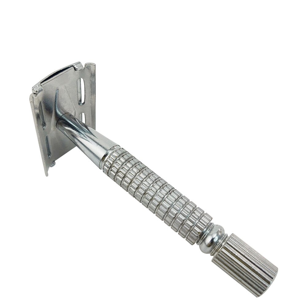 1pc Safety Razor with 5pcs Razor Blades Stainless Steel Shaver Reusable Shaving tools Men/WOmens Shaving Beard Bathroom