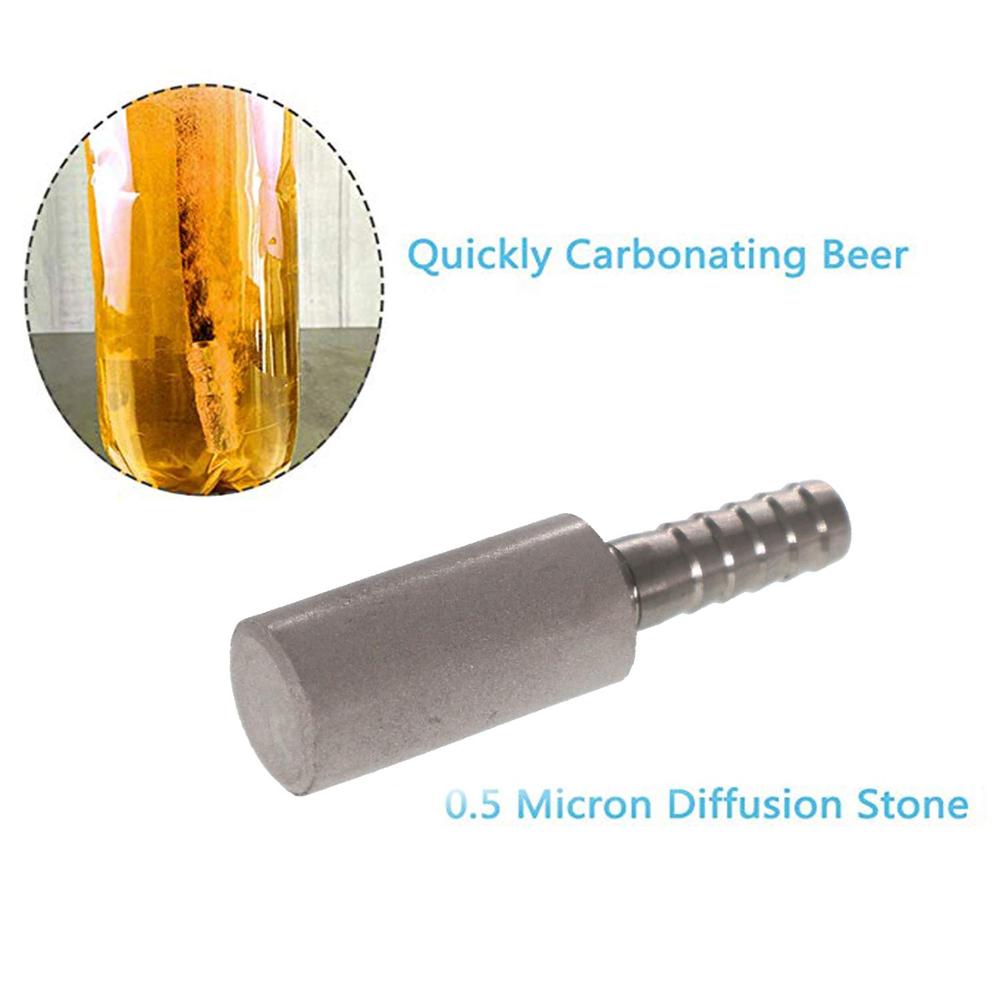 Pedra de oxigênio de 0.5 mícrons-pedra de difusão homebrew, 1/4 "farpa