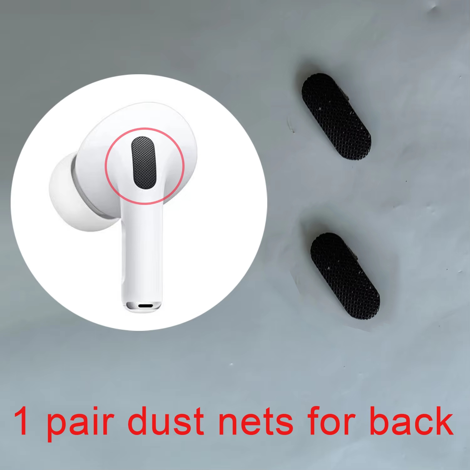 Earphone Dustptoof Net Mesh Filter with Frame Repair Replacement Parts Outlet Cover Mesh Filter Nets for Airpods Pro