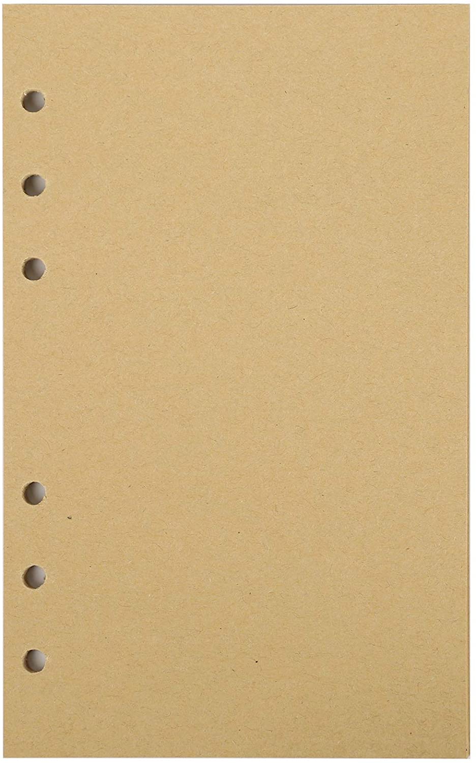 A6 Leather Writing Journal Notebook MALEDEN Classic Spiral Bound Binder Refillable Diary Sketchbook with Unlined Travel: Blank Paper