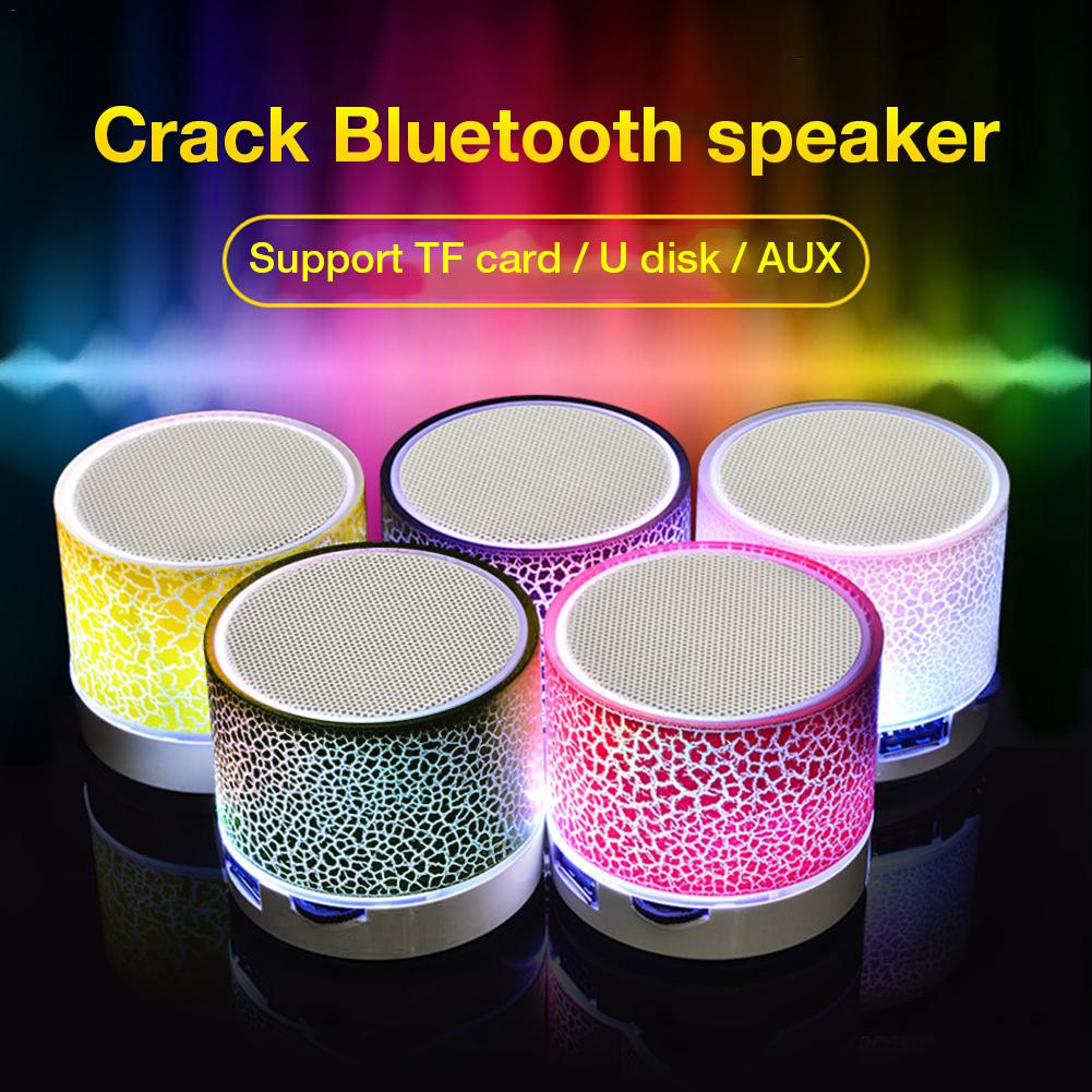 Portable Crack Bluetooth Speakers Mini Wireless LE... – Grandado