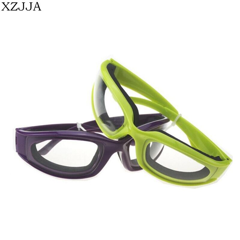 XZJJA kitchen Onion Goggles Barbecue Safety Glasses Tear Free Slicing Cutting Chopping Mincing Eye Protect Glasses