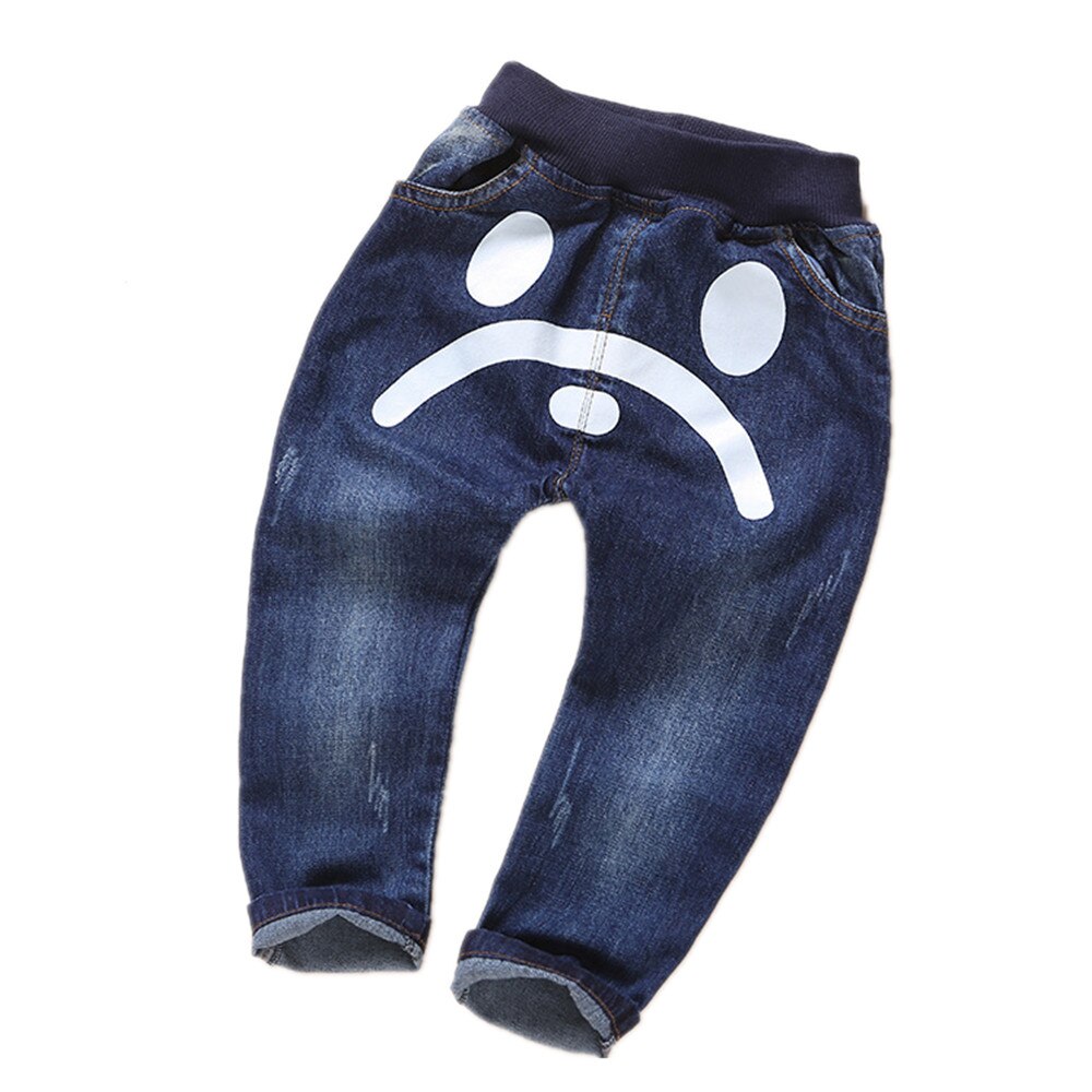 1-5t forårs baby jeans drenge piger jeans bukser søde bløde denim bukser småbørn bukser børn tøj babe tøj