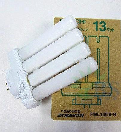 HITACHI FML13EX-N 13W compact fluorescent bulb,FML13EXN CFL 5000K daylight white color lamp,4 pins parallel tube,FML 13EX-N