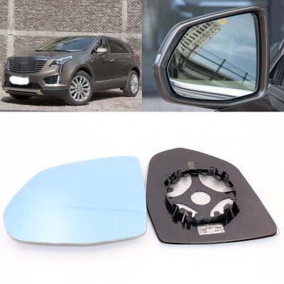 Til cadillac  xt5 stort synsfelt blå spejl anti bil spejl opvarmning vidvinkel reflekterende baklinser