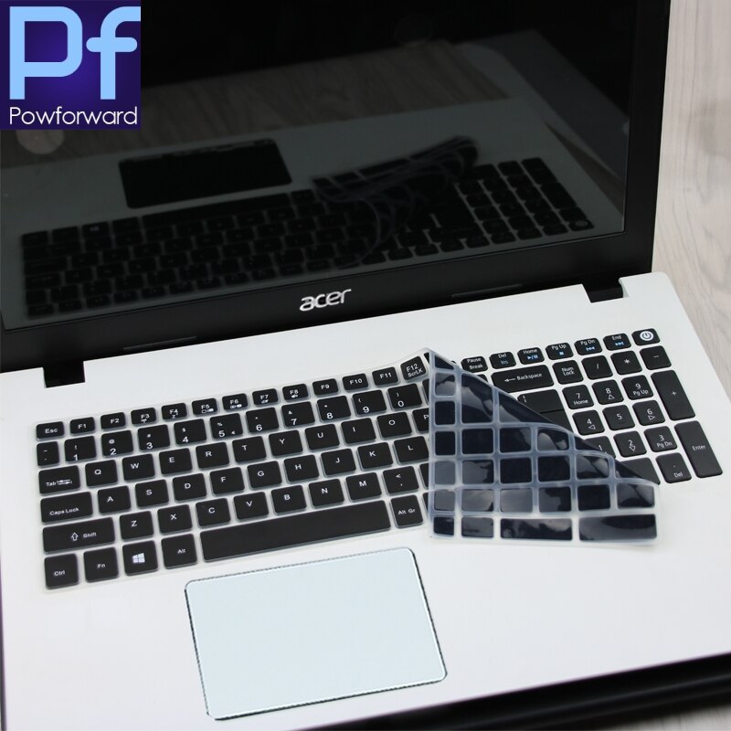 Silikonikuori ihon näppäimistösuoja acer aspire v nitro  v17 black edition  vn7-792g aspire  a315 a515 a715 v15 vn7-592g:lle