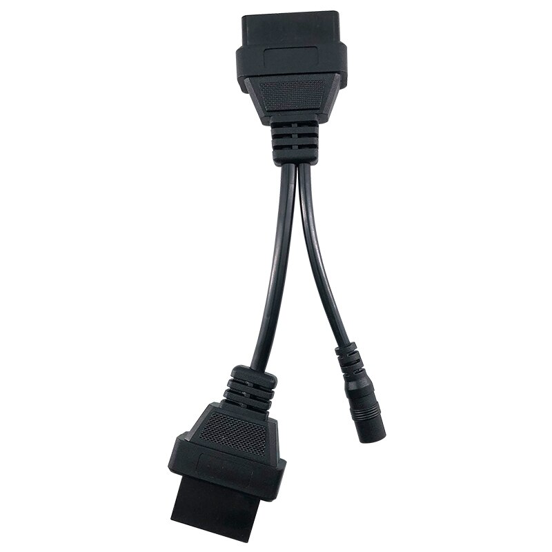 OBD de 12 a 16 P para conector para Mitsubishi, Cable de diagnóstico OBDII de 16 pines para Mitsubishi, 12 Pines, conector OBD2