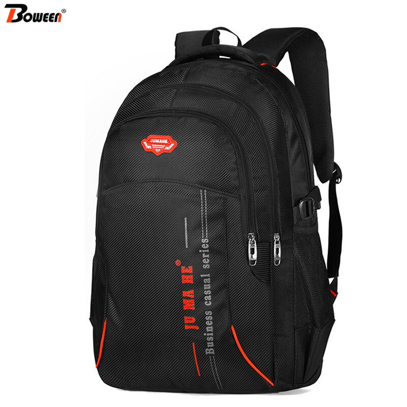 Stor kapacitet usb vandtæt rygsæk mænd laptop rygsæk skoletasker high schoolbag studerende taske til teenage rygsæk mand